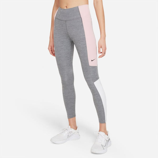 NIKE DRI-FIT ONE WOMEN'S MID-RISE 7/8 COLOUR-BLOCK SPORTFIRST