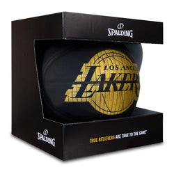 LOS ANGELES LAKERS SPALDING NBA HARDWOOD SERIES BASKETBALL