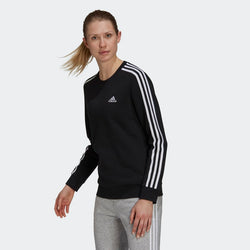 WOMENS 3 STRIPE ADIDAS CREW NECK