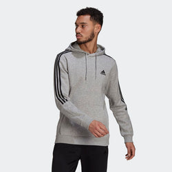 ADIDAS ESSENTIALS FLEECE CUT 3-STRIPES HOODIE