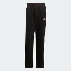 ADIDAS ESSENTIALS FLEECE OPEN HEM 3-STRIPES PANTS