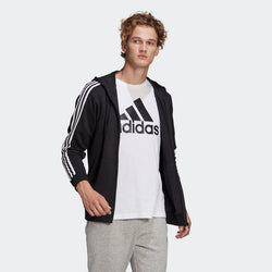ADIDAS ESSENTIALS 3-STRIPES FULL-ZIP HOODIE