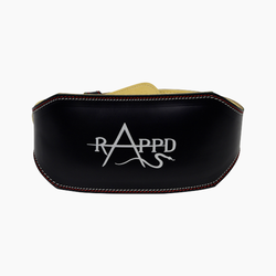 RAPPD 6" LEATHER WEIGHT TRAINING BELT