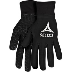SELECT PLAYER GLOVES - BLACK