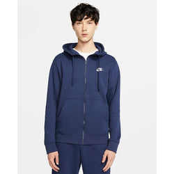 NIKE SPORTSWEAR CLUB FLEECE FULL-ZIP HOODIE - 410